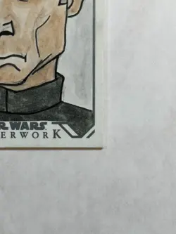 Grand Moff Tarkin 1/1 Sketch Card by Jordan Maison Topps Star Wars Masterwork - Image 5