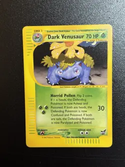 Dark Venusaur #7 Best of Game Promo 2003 Pokemon Card NM WOTC - Image 1