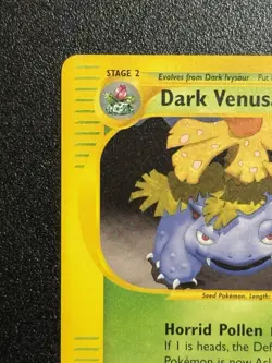 Dark Venusaur #7 Best of Game Promo 2003 Pokemon Card NM WOTC - Image 2