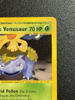 Dark Venusaur #7 Best of Game Promo 2003 Pokemon Card NM WOTC - Image 3