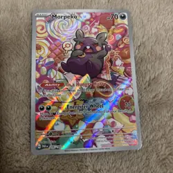Morpeko 206/182 Holo Illustration Rare Full Art - NM to MINT! Pokemon Card - Image 1