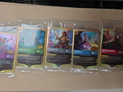 Disney Lorcana Wilds Unknown Traveler Promo Cards Set of 6 Sealed - Image 1