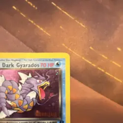 Pokemon TCG Dark Gyarados Wotc Promo Prerelease Holo Card 8/82 70HP Stage 1 - Image 2