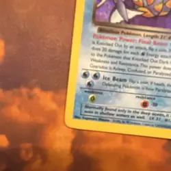 Pokemon TCG Dark Gyarados Wotc Promo Prerelease Holo Card 8/82 70HP Stage 1 - Image 4