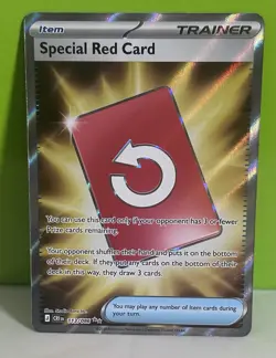 Pokemon TCG - Special Red Card 113/86 Chaos Rising Ultra Rare Holo - NM - Image 1
