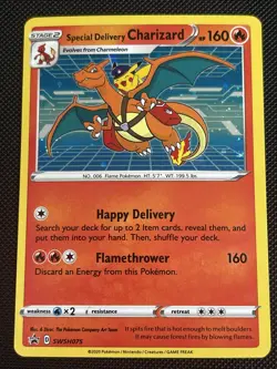 Special Delivery Charizard SWSH075 SWSH: Sword & Shield Promo Cards Holo - Image 1