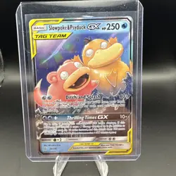 Pokemon TCG Slowpoke and Psyduck GX Tag Team Card 35/236 - Image 1