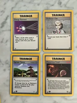 Pokemon Card Lot 1999 WOTC 50 Different Cards Lots Of 1st Edition Or Uncommon NM - Image 5