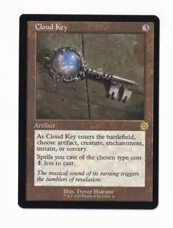 Magic The Gathering The Brothers' War Retro Frame Artifacts #12 Cloud Key - Image 1