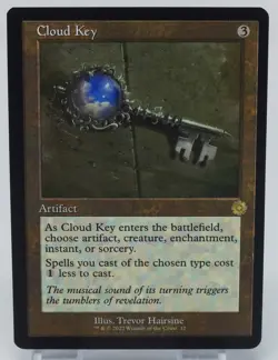 Magic The Gathering The Brothers' War Retro Frame Artifacts #12 Cloud Key - Image 3