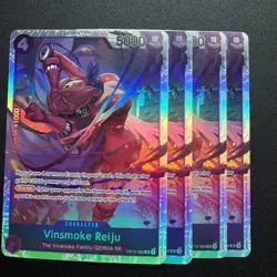 4x Vinsmoke Reiju OP12-063 SR Legacy of the Master - One Piece TCG Playset - Image 1