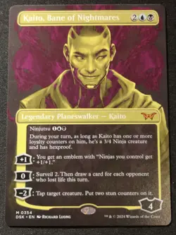 Kaito, Bane Of Nightmares - Showcase - DSK - MTG - NM - EN - 0354 - Image 1