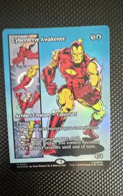 Cyberdrive Awakener (Borderless) Marvel Universe Eternal-Legal Foil - Image 1