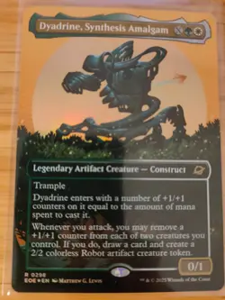 MTG Dyadrine, Synthesis Amalgam (Borderless Foil) 0298 Edge of Eternities M/NM - Image 1
