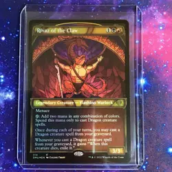 Rivaz of the Claw - 314 - Showcase Stained Glass (Dominaria) MTG Magic - Image 1