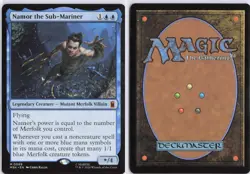 Namor the Sub-Mariner 69 Mythic Marvel Super Heroes Magic: The Gathering NM - Image 3
