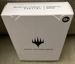 Sealed Drop: Secret Lair x Fallout: S.P.E.C.I.A.L. Rainbow Foil Edition - Image 1