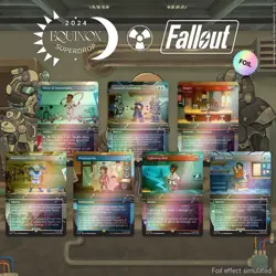 Sealed Drop: Secret Lair x Fallout: S.P.E.C.I.A.L. Rainbow Foil Edition - Image 2