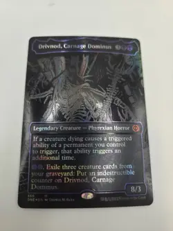 Drivnod, Carnage Dominus (Oil Slick Raised Foil) Phyrexia: All Will Be One Foil - Image 1
