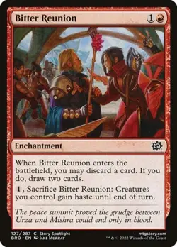 2x Bitter Reunion BRO LP MTG - Image 1
