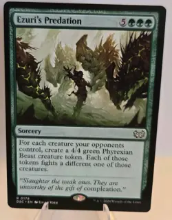 Ezuri's Predation MTG Commander: Duskmourn: House of Horror Regular - Image 1