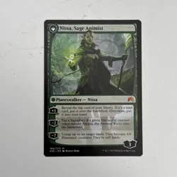 MTG Nissa, Vastwood Seer // Nissa, Sage Animist - Magic Origins #189 - Image 2