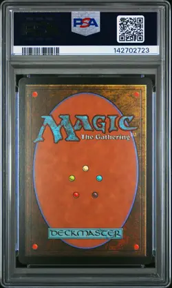 2025 MTG SECRET LAIR DROP MARVEL'S SPIDER-MAN: MANA SYMBIOTE-FOIL PLAINS PSA 8 - Image 2