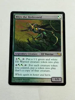 MTG FOIL Rhys the Redeemed Shadowmoor Magic the Gathering - Image 1