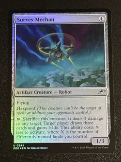 MTG Edge of Eternities Survey Mechan Foil 0245 NM - Image 1