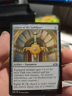 Glaive of the Guildpact | MtG Magic Guilds of Ravnica | English | Near Mint-Mint - Image 2