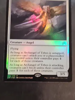 Archangel of Tithes Magic Origins Foil - Image 2