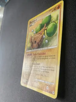 Bonsly 71/130 Pokemon Diamond and Pearl Regular Common 2007 Heavily Played - Image 3