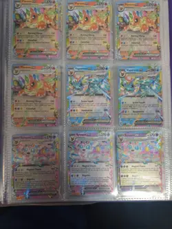 Prismatic Evolutions-Poke/Master Ball-Sealed EX-EX's-promos lot of 88 cards - Image 2