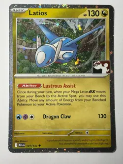 Latios - (Cosmos Holo) 101/132 Prize Pack Series Cards Holo - Image 2