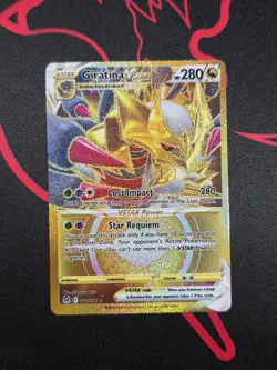 Pokemon Giratina VSTAR Lost Origin Card 212/196 Secret Rare Holo - Image 1