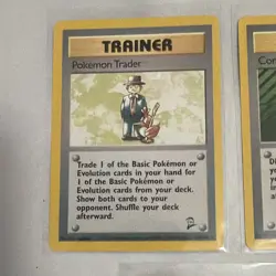 Wizards Pokemon TCG Base Set Unlimited Trainer Lot - Computer Search - 5 Cards - Image 2