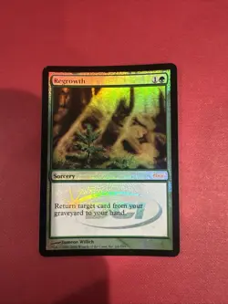 Regrowth Mtg Judge FOIL played - Image 1