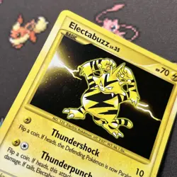 Electabuzz 128/127 LP -Secret Rare Holo Pokemon Card- Platinum (3z) - Image 2