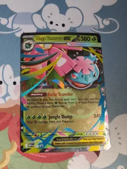Mega Venusaur EX 013 Mega Evolution Promo Holo Pokemon TCG Card NM - Image 1