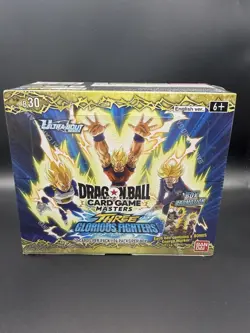 Dragon Ball Super Card Game Sealed Three Glorious Fighters Booster Box - Image 1