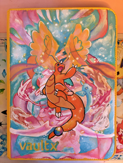 pokemon card binder dragonite ascended heros yellow vault x - Image 1