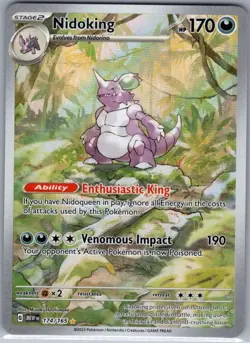 Nidoking 174/165 SV: Scarlet & Violet 151 - Pokemon Card - NM - Image 1