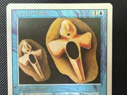 MTG Copy Artifact Revised Edition LP Blue Enchantment Vintage Magic Card 1994 - Image 4