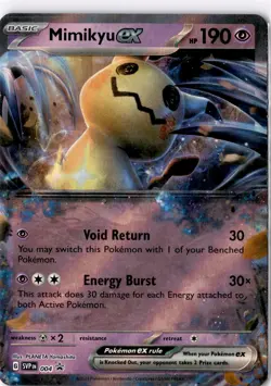 Mimikyu ex - 004 Promo SV: Scarlet & Violet Promo Cards LP - Image 1