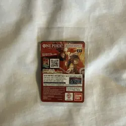 (1) One Piece Dodgers Promo Card Monkey D. Luffy 2026 sealed - Image 2