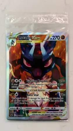 Lucario VSTAR SWSH291 SWSH: Sword & Shield Promo Cards Holo NM-MT - Image 1