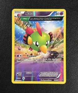 Pokemon TCG Natu Δ Plus 28/108 XY Uncommon Reverse Holo English 2015 - LP - Image 1