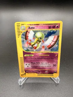 Pokemon TCG Skyridge H32/H32 Xatu Holo Rare NM Head Swirl (hard To picture) - Image 1