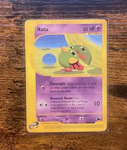 Pokemon TCG Natu 80/144 Skyridge Regular Common 50 HP English 2003 - Image 1