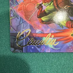 Magic: The Gathering Super Combo 44/54 Art Series Gold Signature English (TMNT) - Image 3